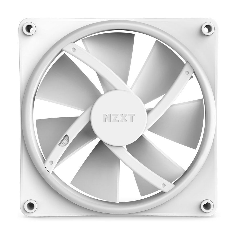 NZXT F140 RGB Duo 140mm doppelseitiger RGB-Lüfter weiß
