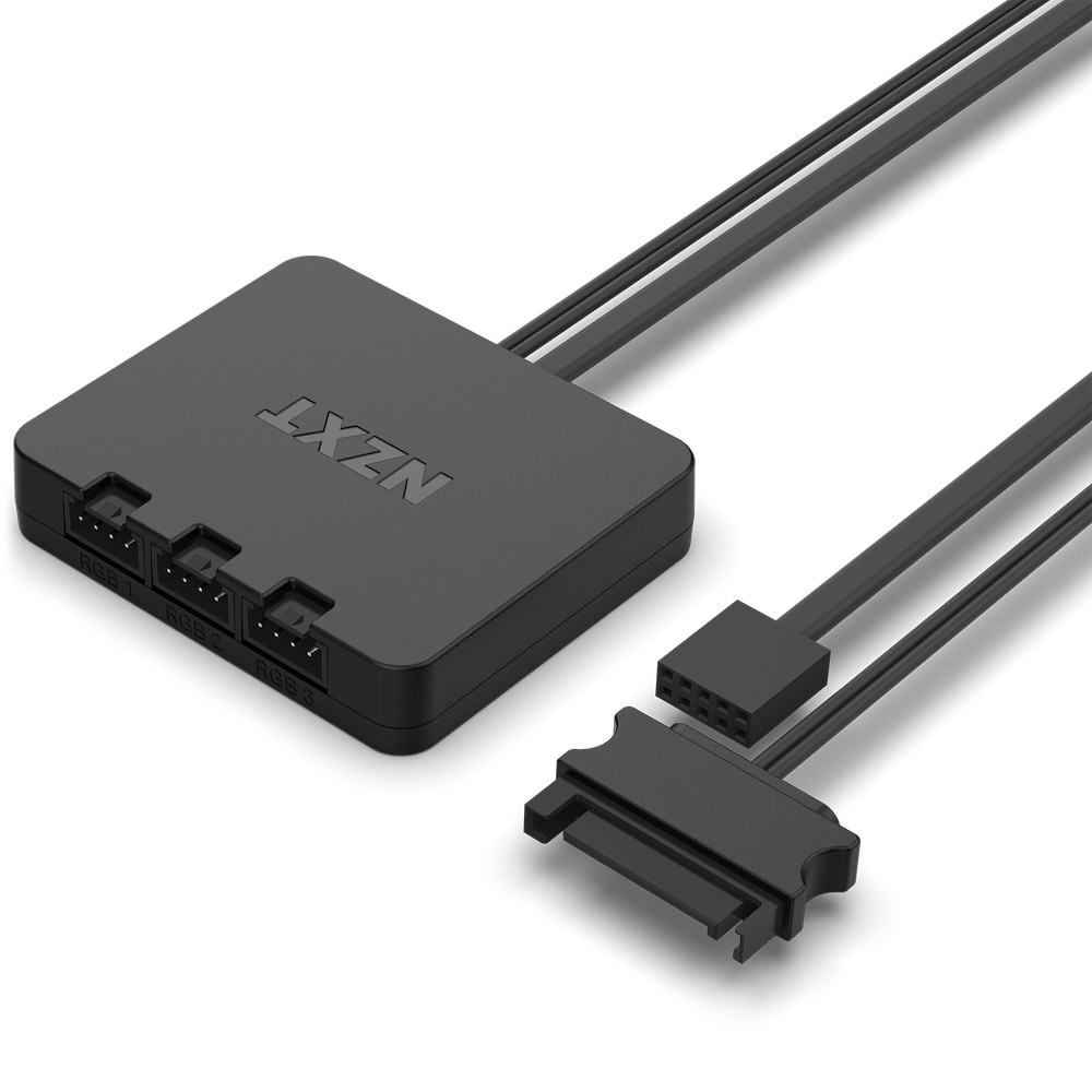 NZXT F140 RGB Duo Twin Pack 140mm RGB-Lüfter weiß