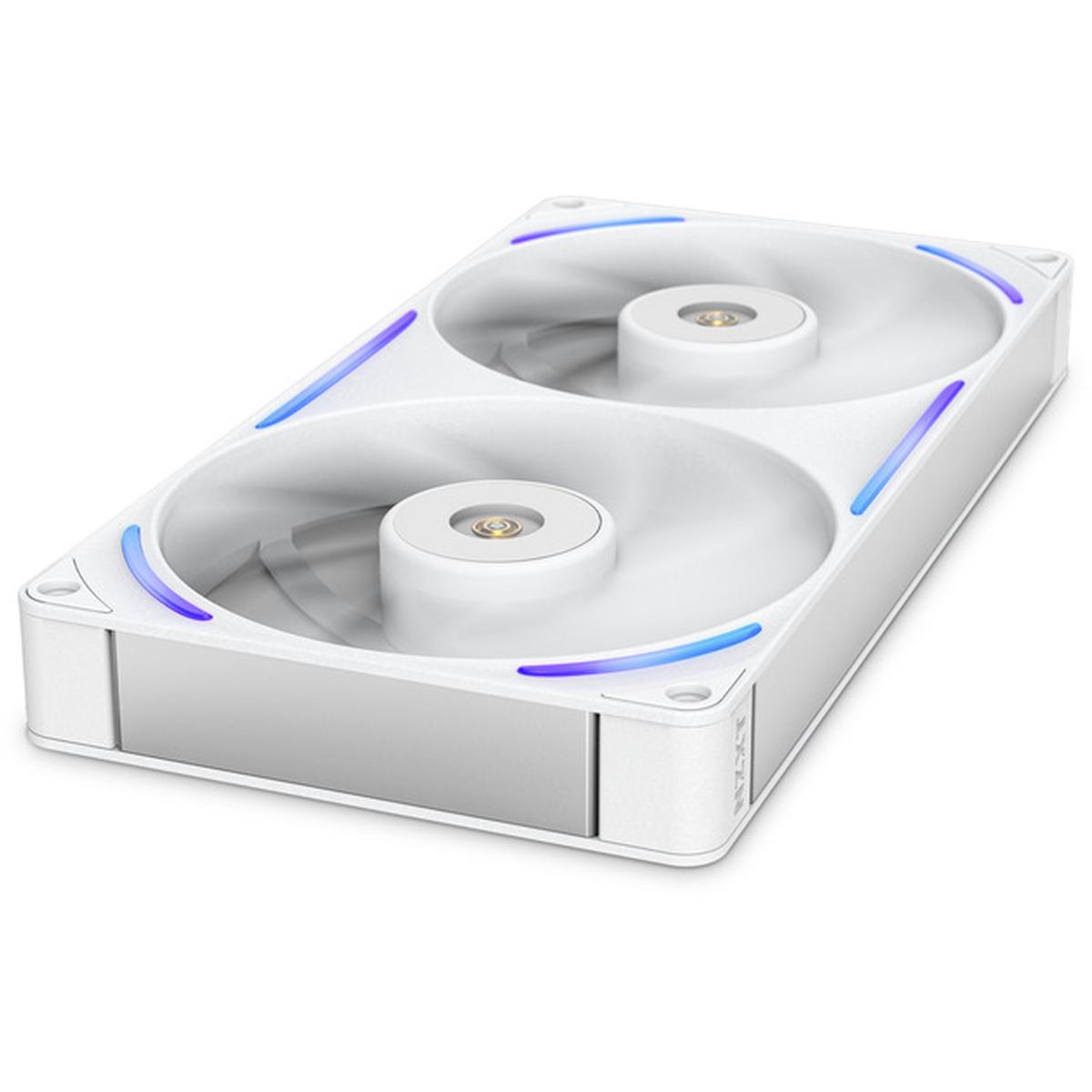 NZXT F280X 2x 140mm PWM RGB Lüfter weiß