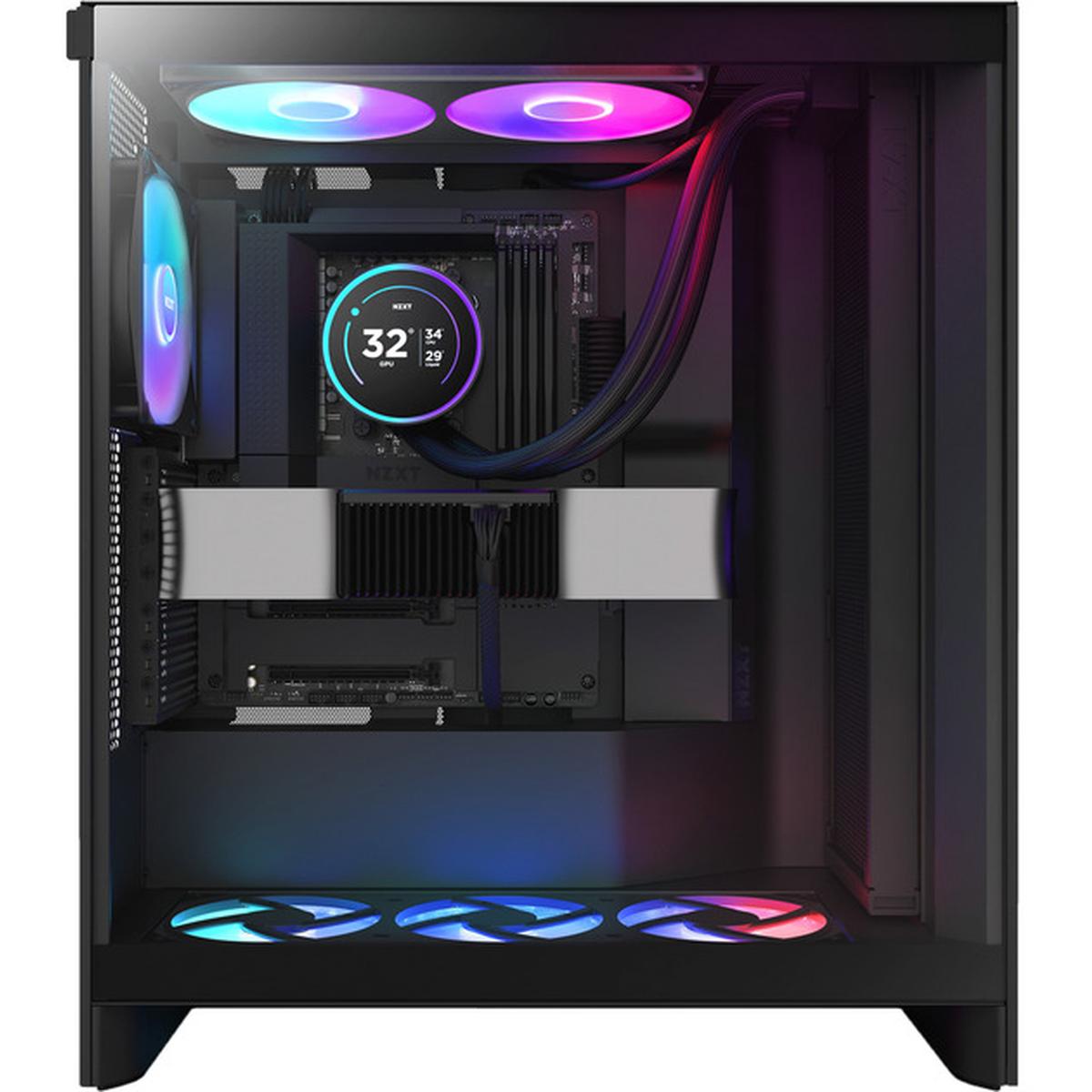 NZXT Kraken Elite 420 RGB (2025) All-in-One-Wasserkühlung schwarz