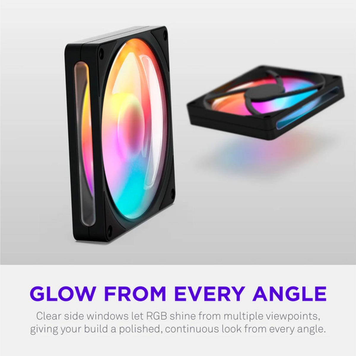 NZXT F140 RGB 140mm PWM Lüfter schwarz