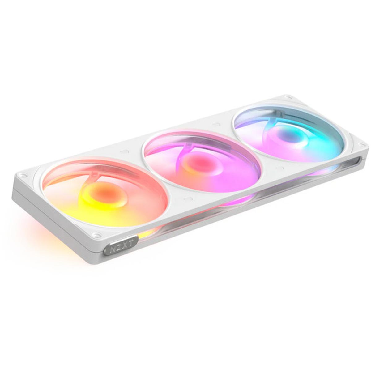 NZXT F360 RGB 3x 120mm PWM Lüfter weiß