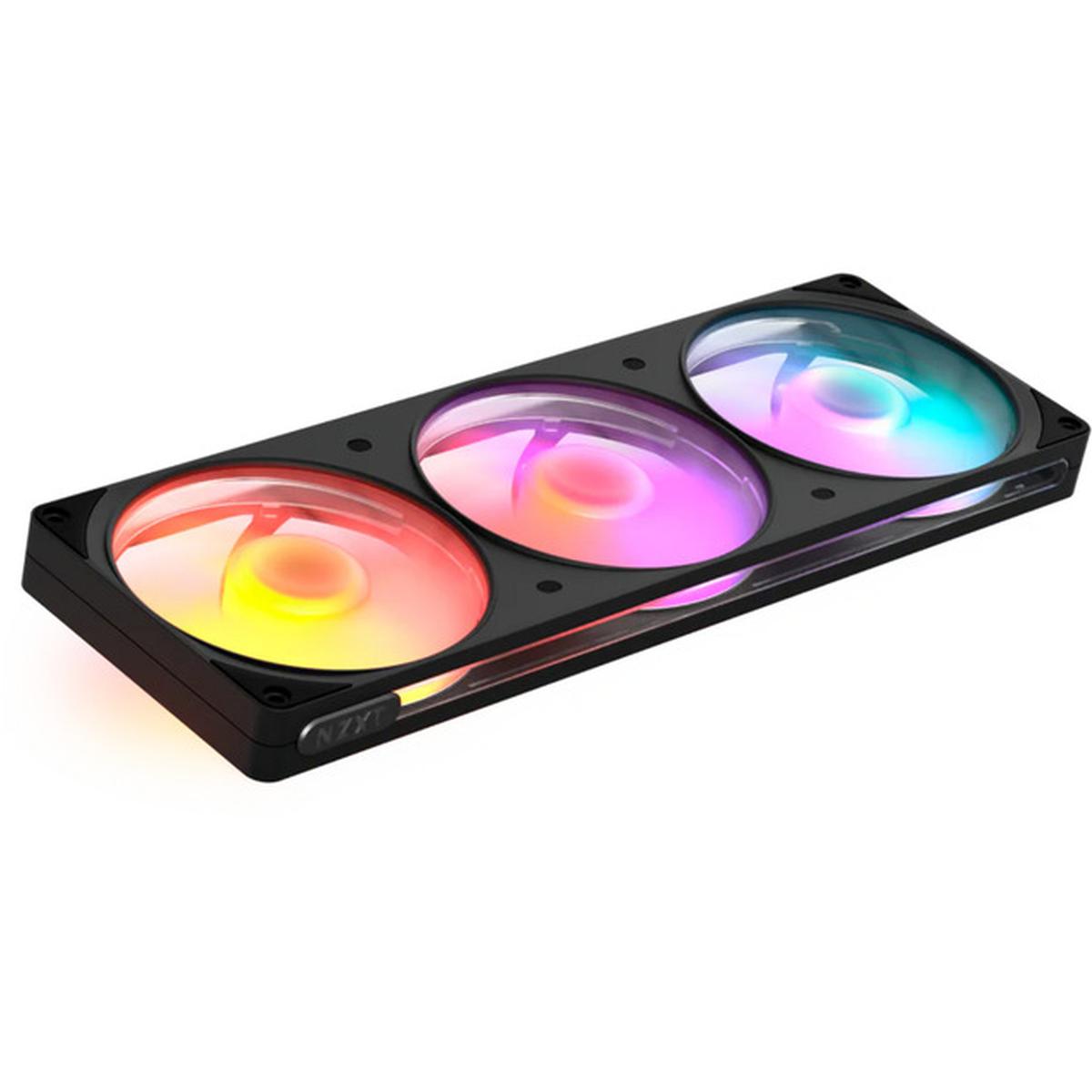 NZXT F360 RGB Reverse 3x 120mm PWM Lüfter schwarz