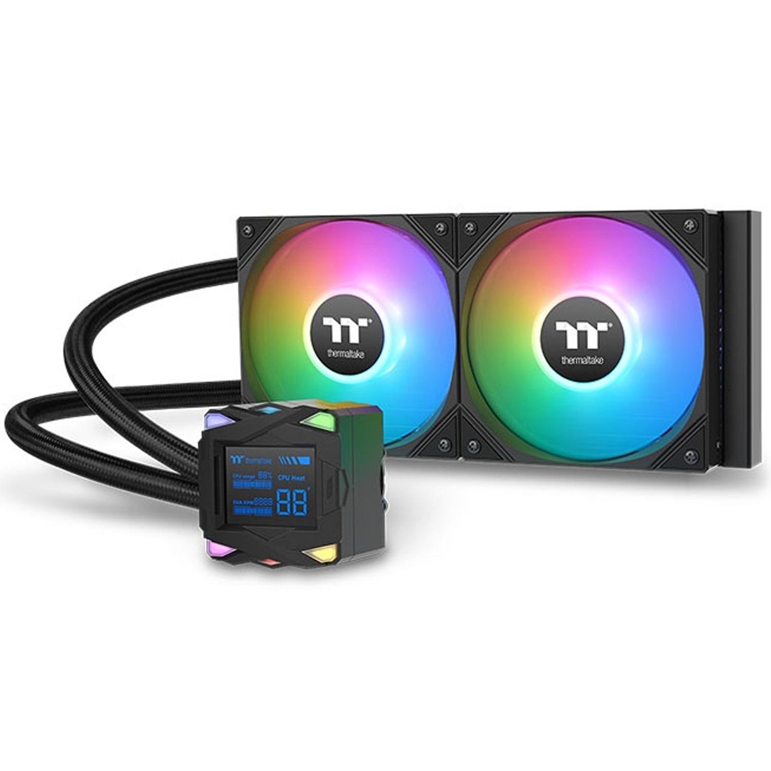Thermaltake LA240-S ARGB AIO-Wasserkühlung schwarz
