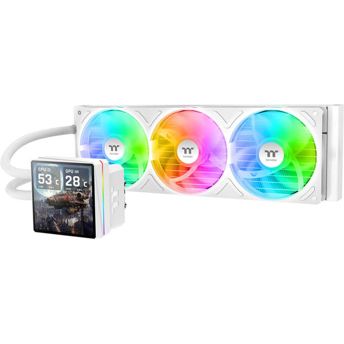 Thermaltake TH360 V3 Ultra ARGB All-in-One-Wasserkühlung weiß