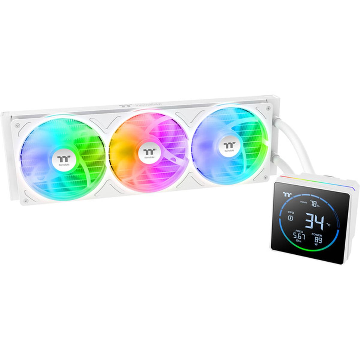 Thermaltake TH360-S V3 ARGB AiO-Wasserkühlung snow