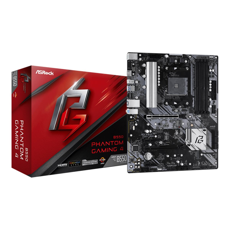 ASRock B550 Phantom Gaming 4 Mainboard