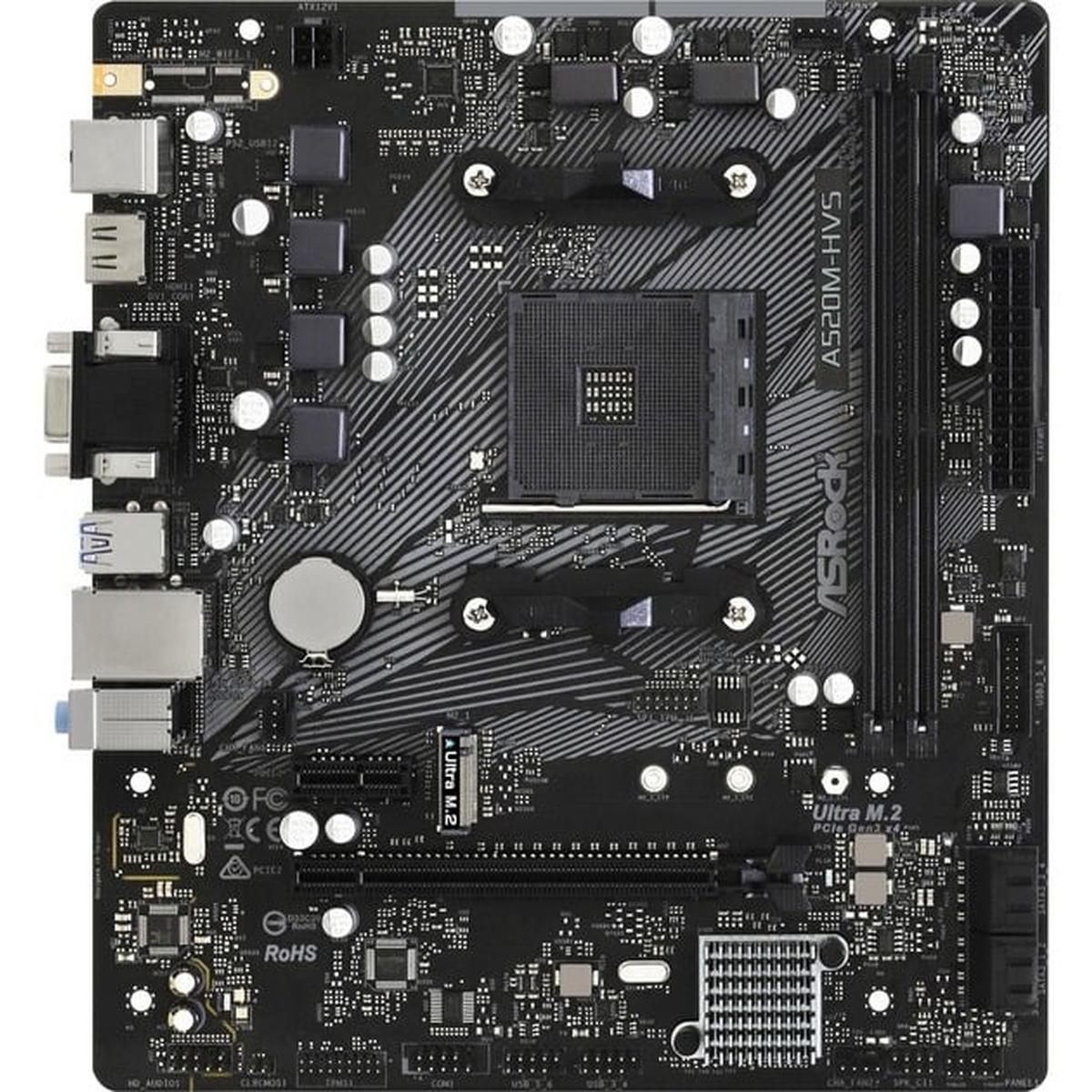 ASRock A520M-HVS Mainboard