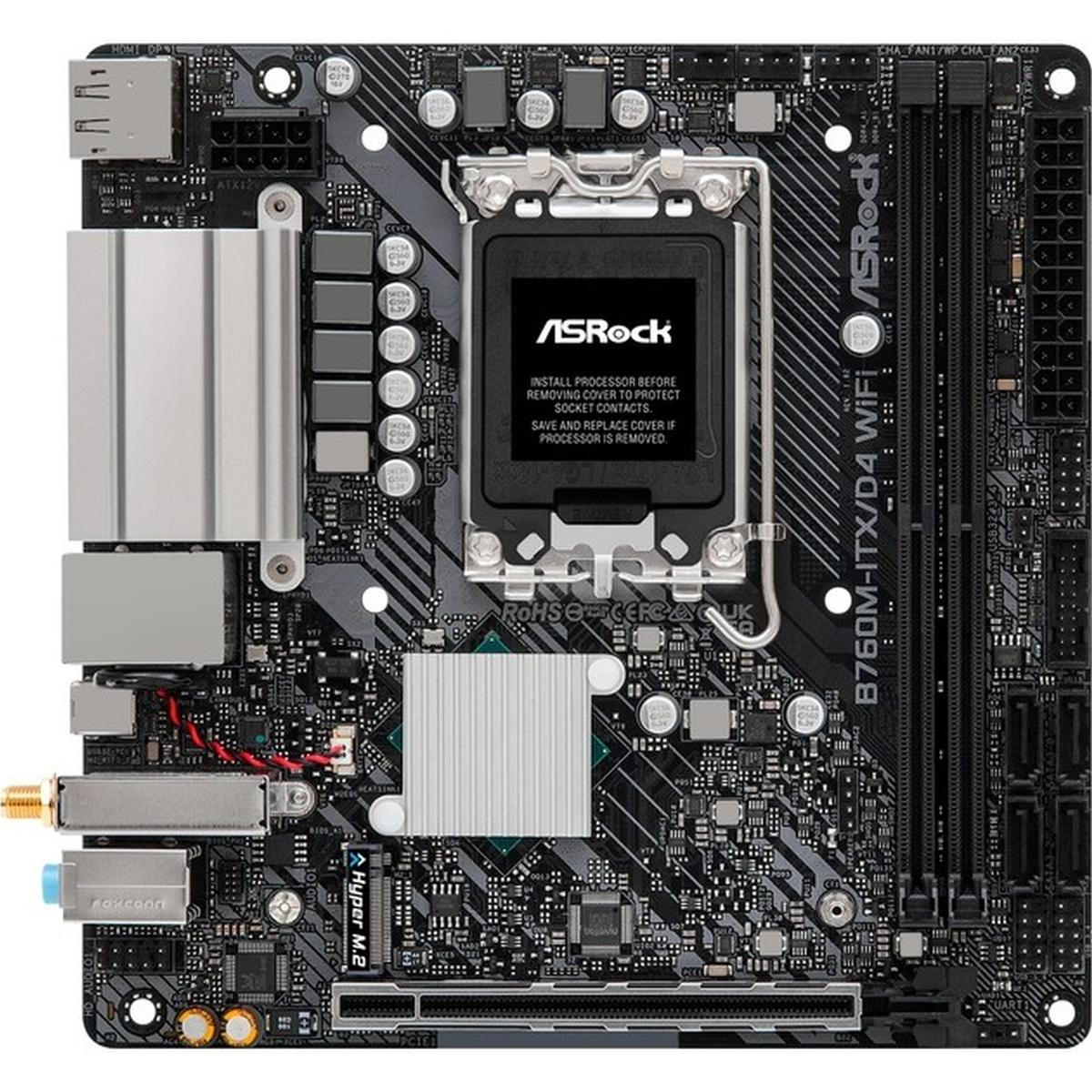 ASRock B760M-ITX/D4 WiFi Mainboard