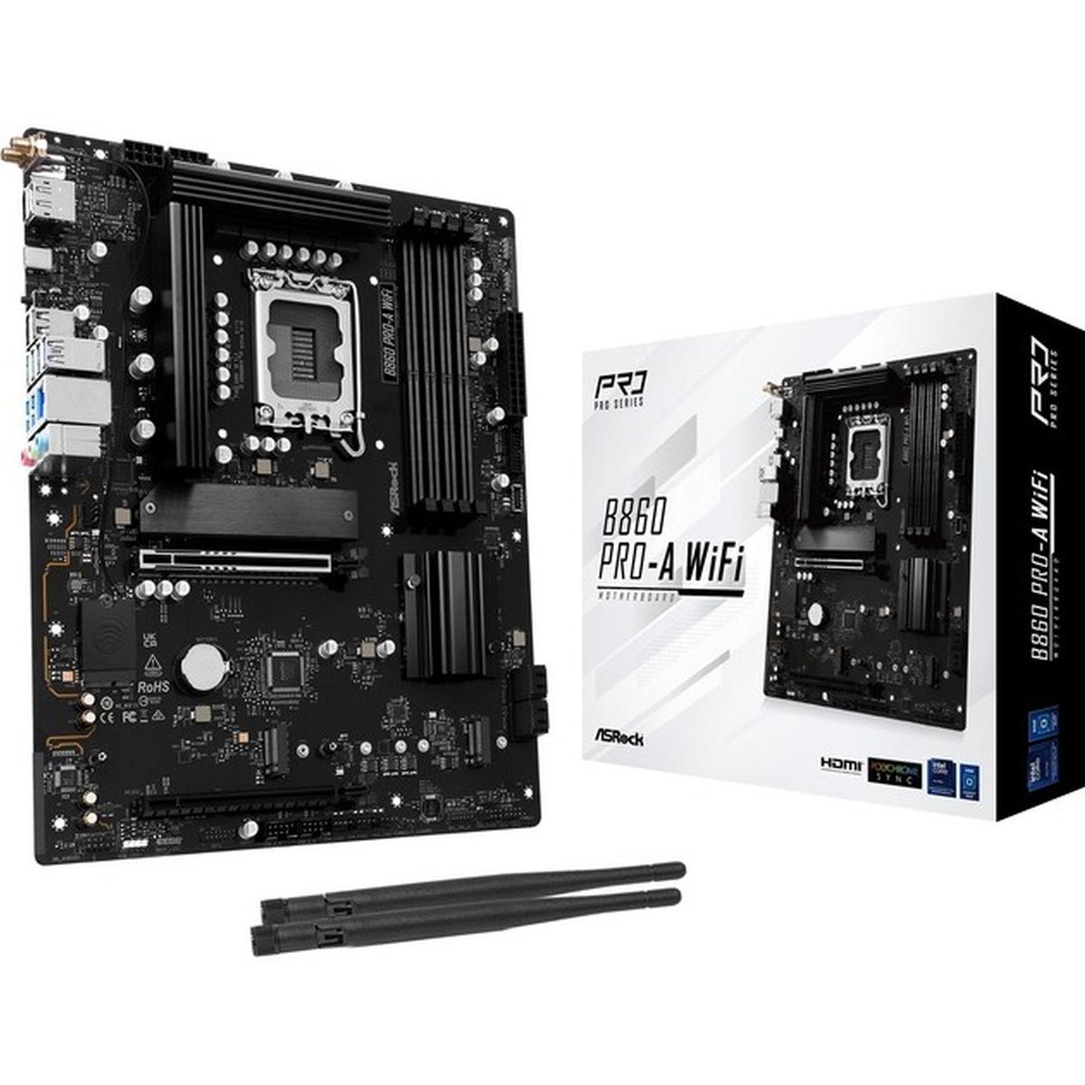 ASRock B860 Pro-A WiFi LGA1851 ATX Mainboard