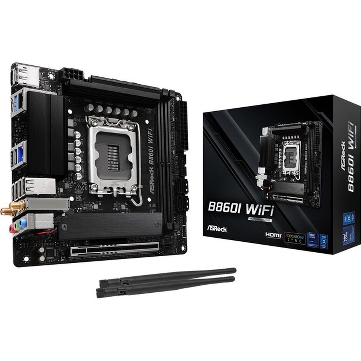 ASRock B860I WiFi LGA1851 Mini-ITX Mainboard