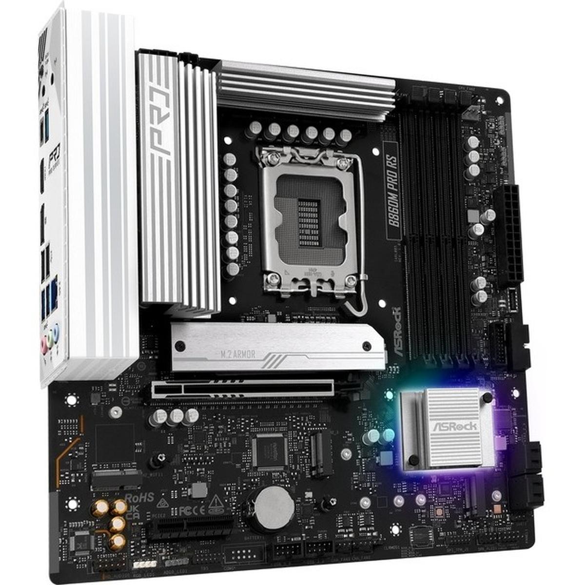 ASRock B860M Pro RS LGA1851 Micro-ATX Mainboard