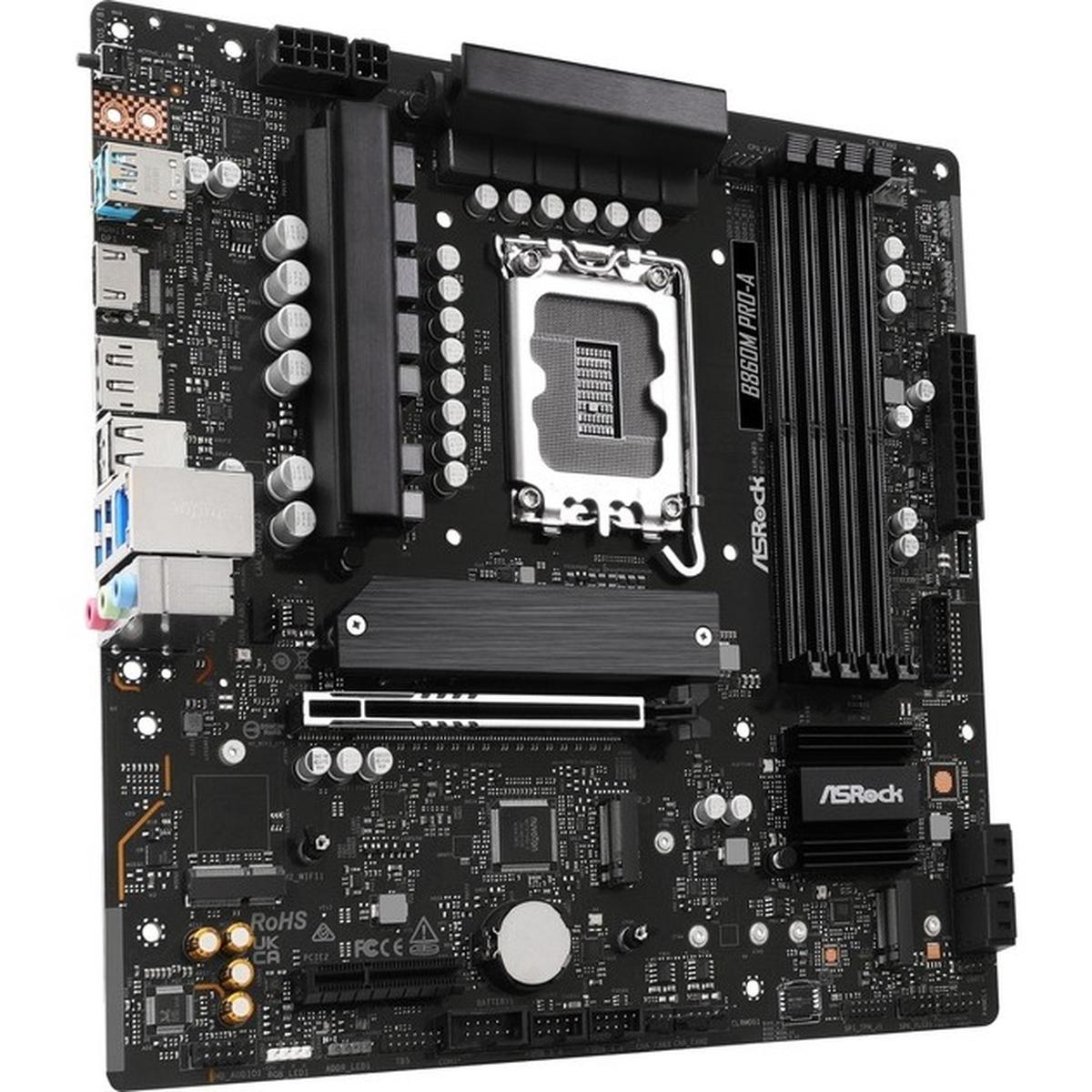 ASRock B860M Pro-A LGA1851 Micro-ATX Mainboard
