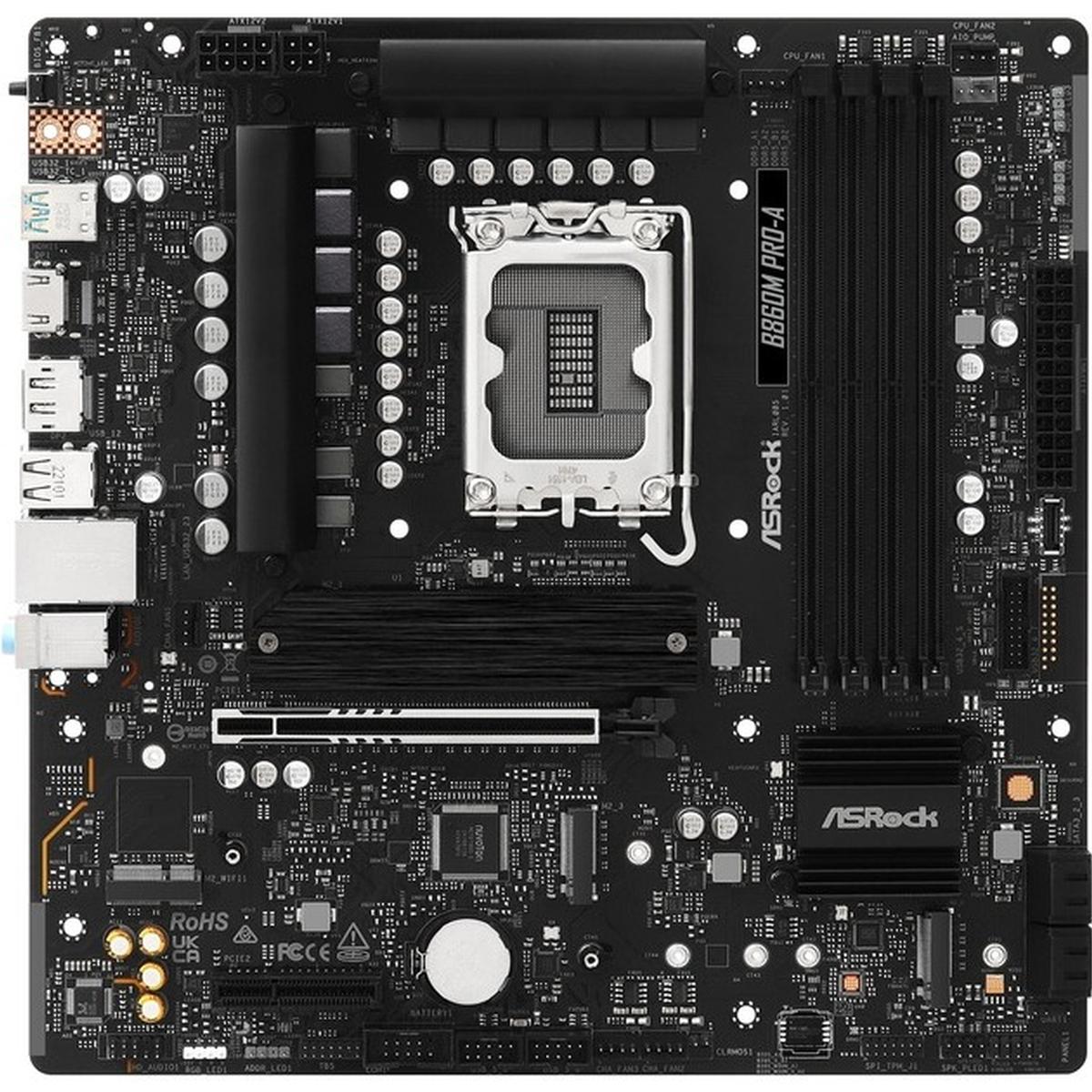 ASRock B860M Pro-A LGA1851 Micro-ATX Mainboard