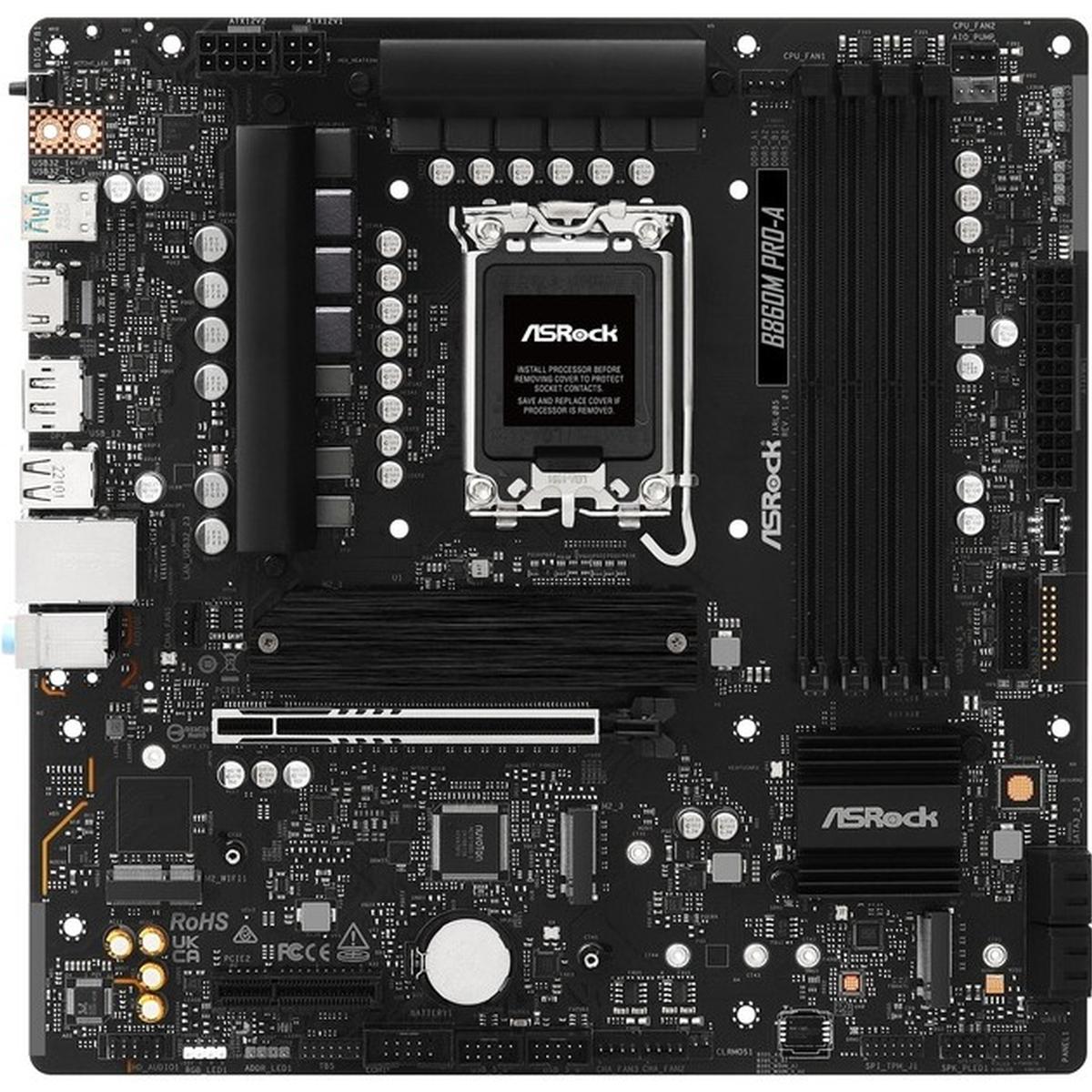 ASRock B860M Pro-A LGA1851 Micro-ATX Mainboard