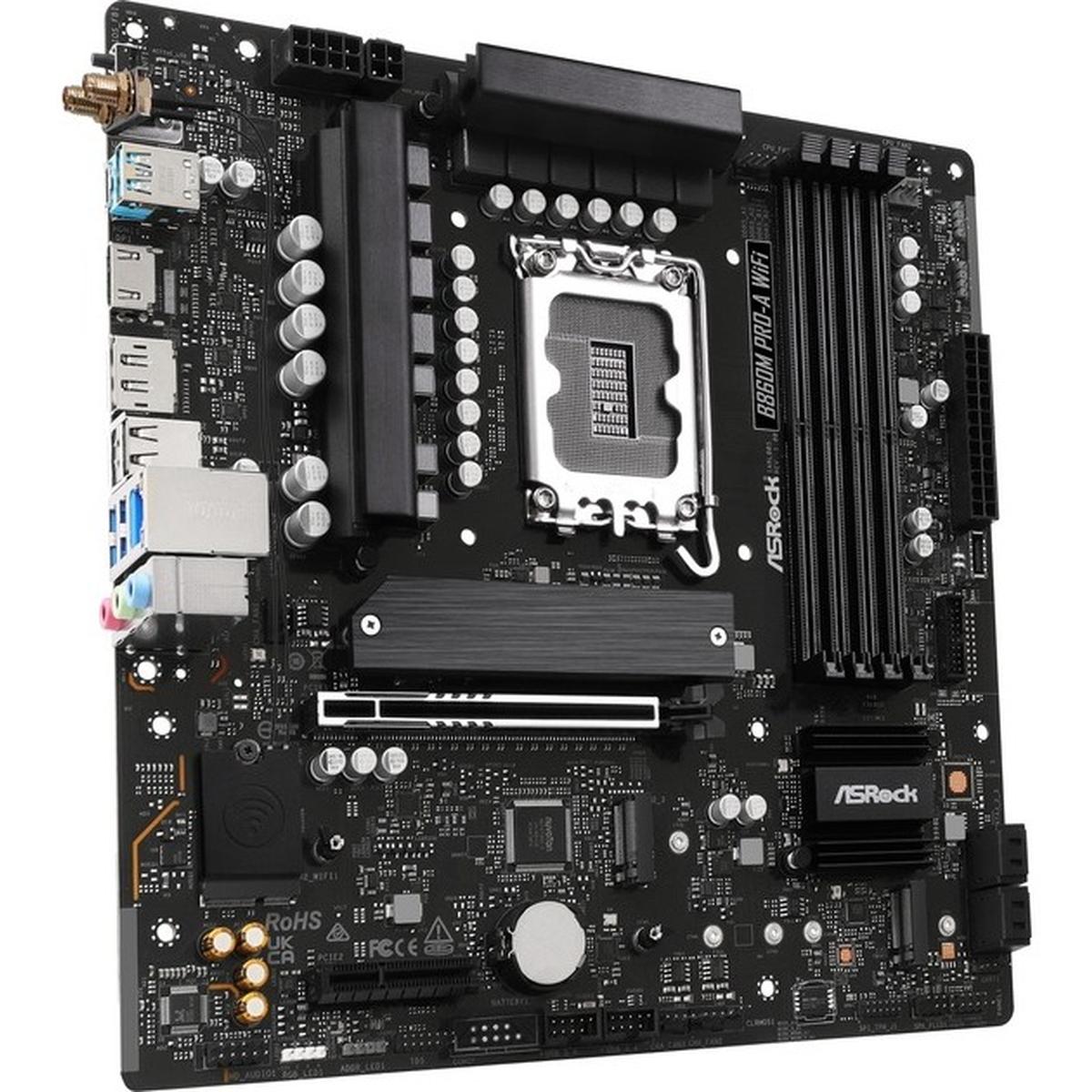 ASRock B860M Pro-A WiFi LGA1851 Micro-ATX Mainboard