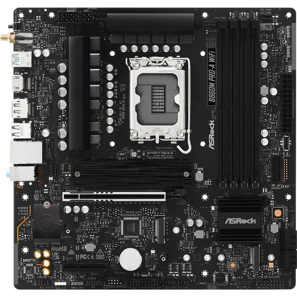 ASRock B860M Pro-A WiFi LGA1851 Micro-ATX Mainboard