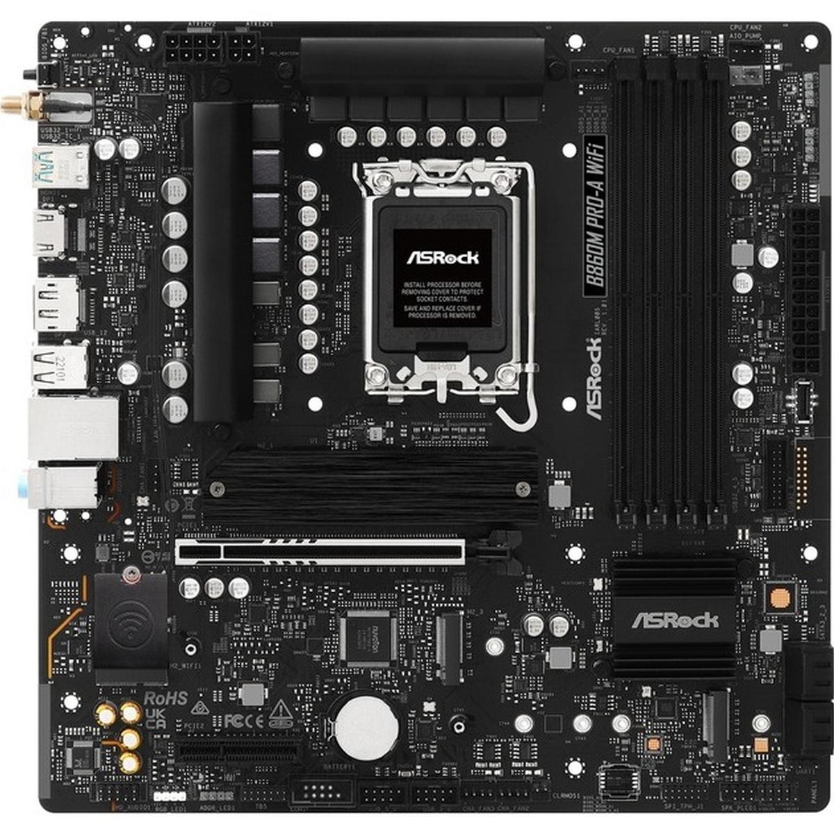 ASRock B860M Pro-A WiFi LGA1851 Micro-ATX Mainboard