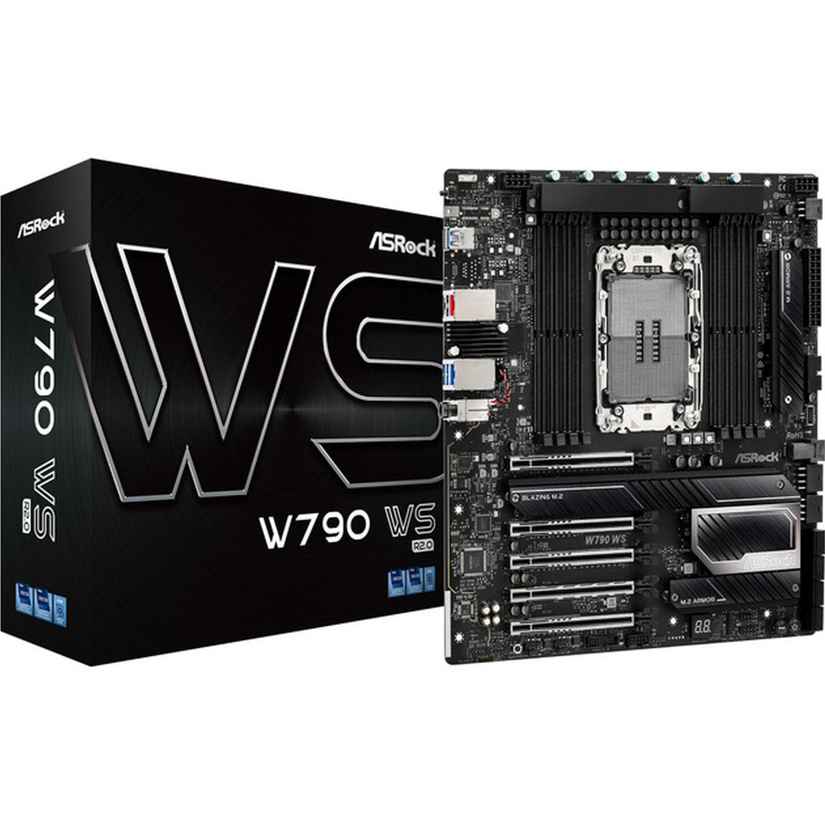 ASRock W790 WS R2 LGA4677 E-ATX Mainboard
