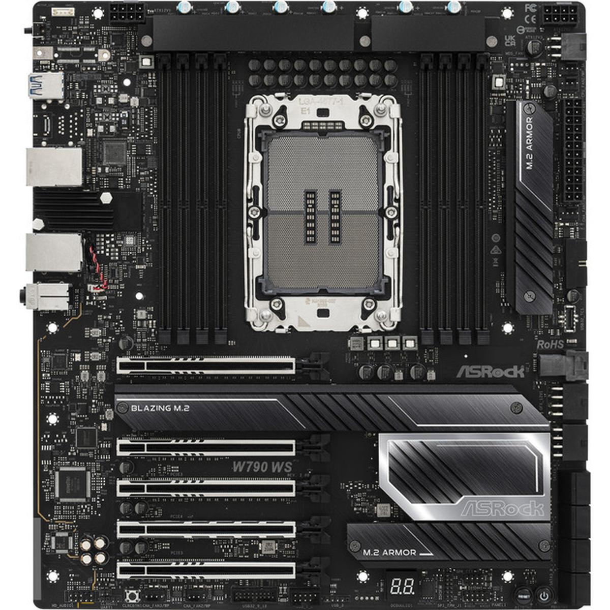 ASRock W790 WS R2 LGA4677 E-ATX Mainboard