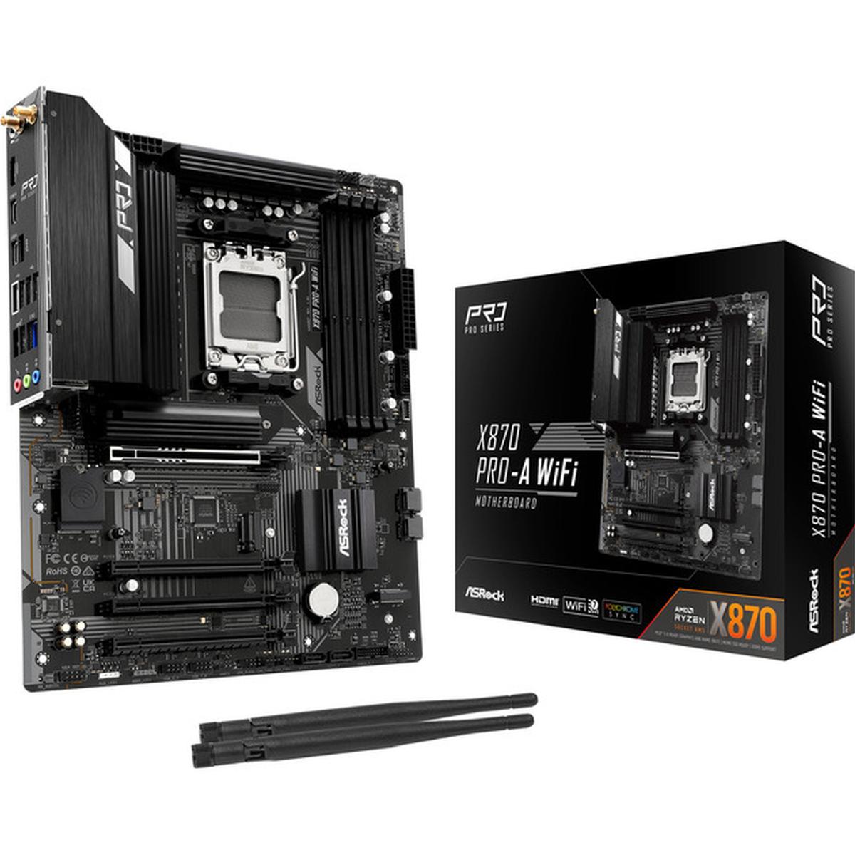 ASRock X870 Pro-A WiFi AM5 ATX Mainboard