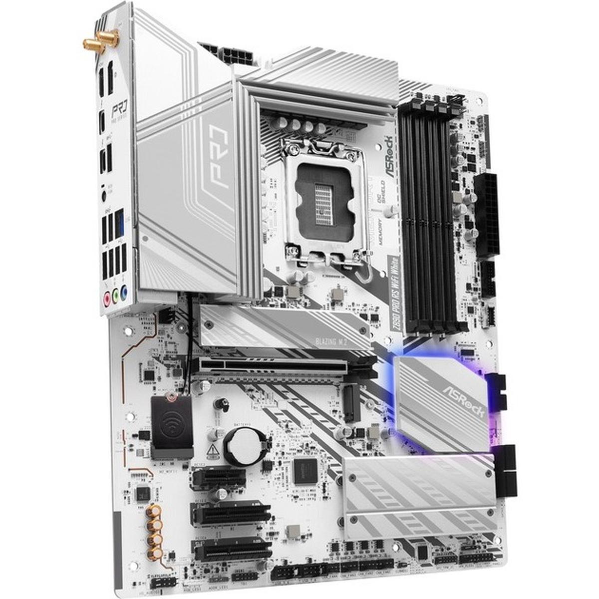 ASRock Z890 Pro RS WiFi LGA1851 ATX Mainboard weiß
