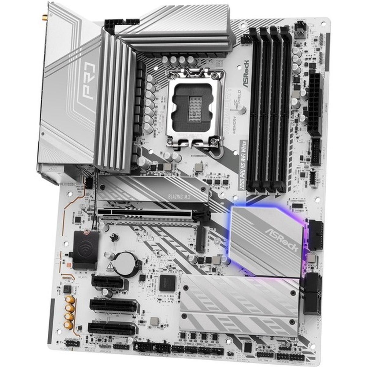 ASRock Z890 Pro RS WiFi LGA1851 ATX Mainboard weiß