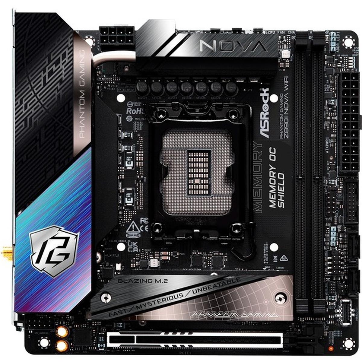 ASRock Z890I Nova WiFi LGA1851 Mini-ITX Mainboard