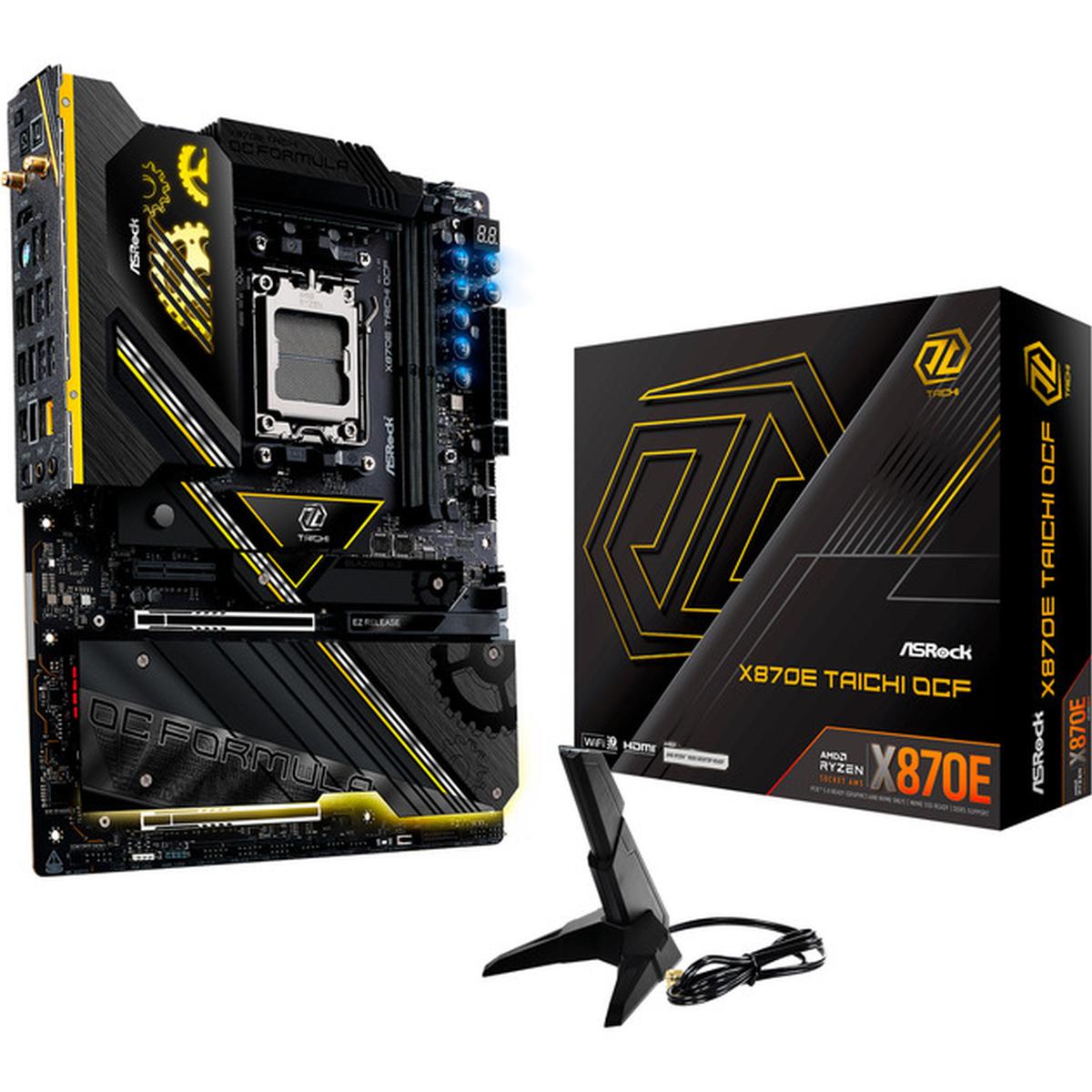 ASRock X870E Taichi OCF AMD X870E AM5 ATX Mainboard