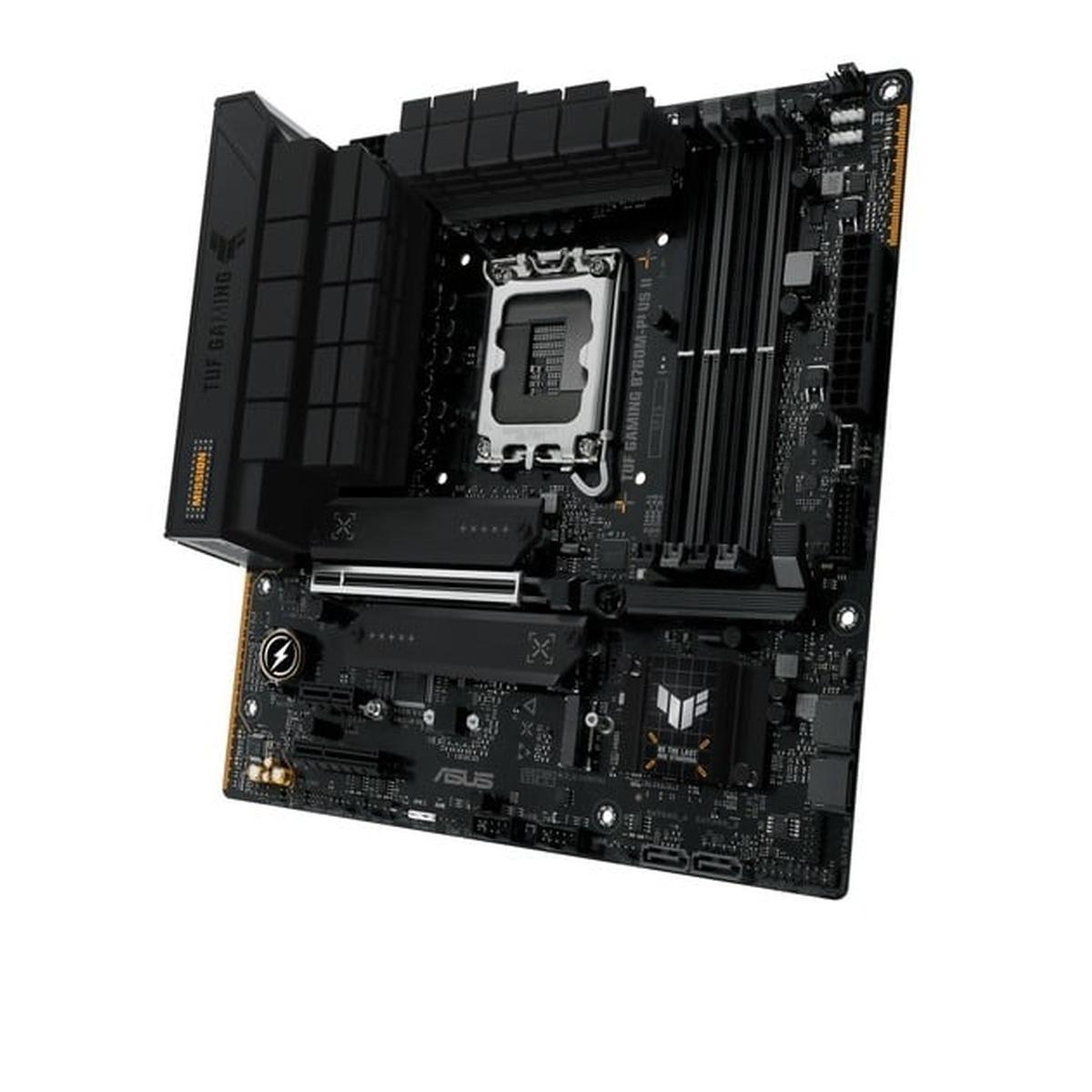 Asus TUF Gaming B760M-PLUS II Mainboard Intel B760 LGA 1700 mATX , Aura Sync