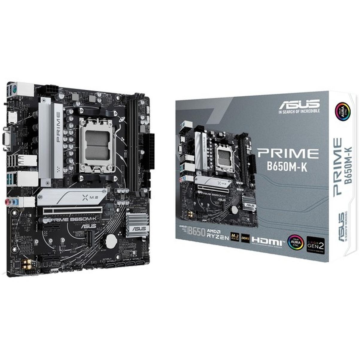 Asus Prime B650M-K Mainboard Sockel AMD AM5