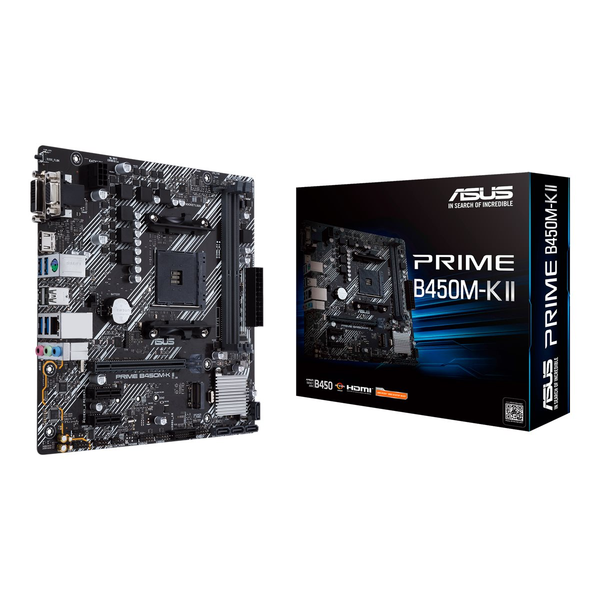 Asus Prime B450M-K II Mainboard Sockel AM4