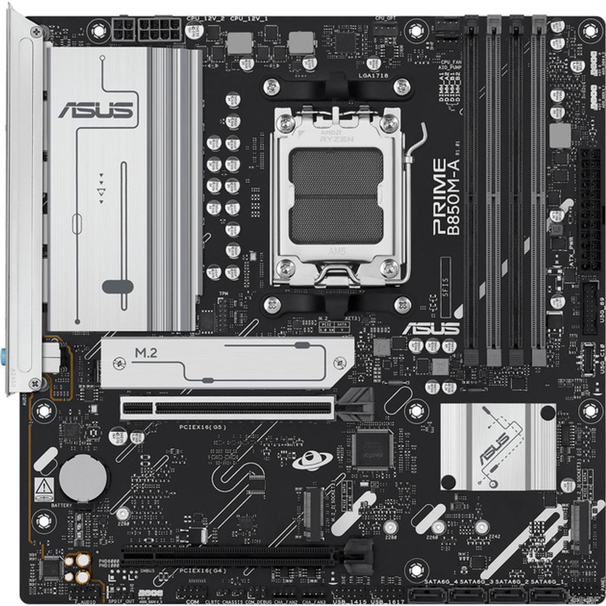 Asus Prime B850M-A-CSM Mainboard AM5
