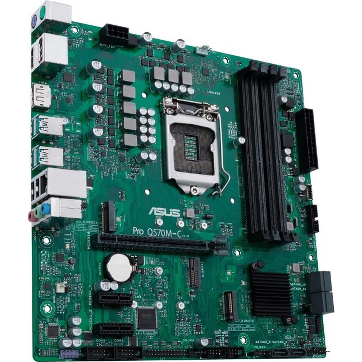 Asus Pro Q570M-C/CSM Intel LGA 1200 Micro-ATX Mainboard