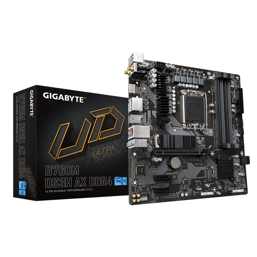 Gigabyte B760M DS3H AX DDR4 Mainboard