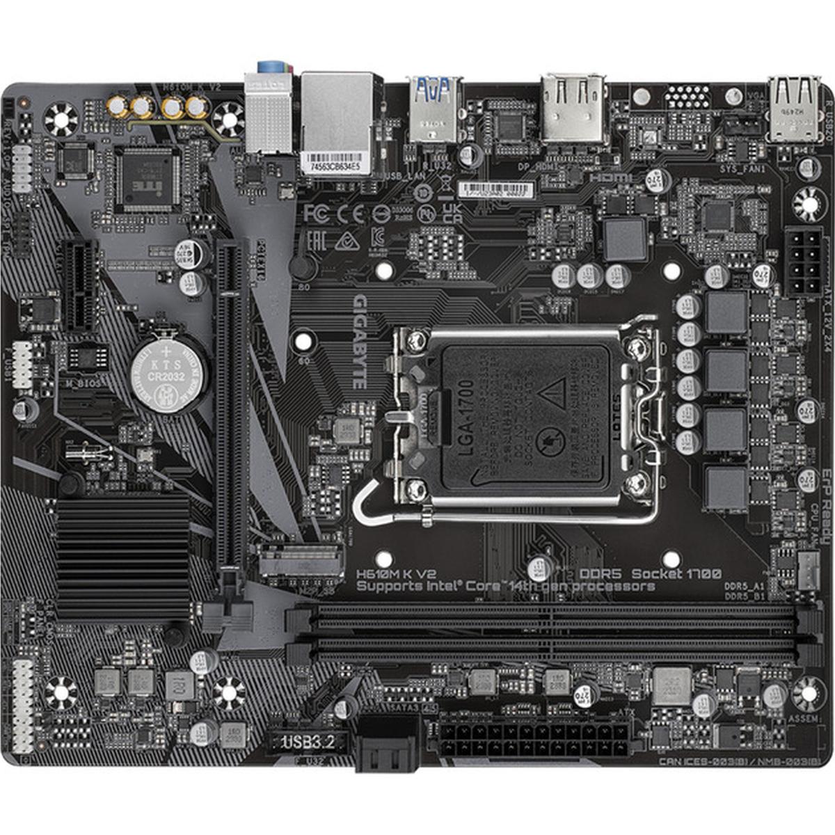 Gigabyte H610M K V2 Mainboard