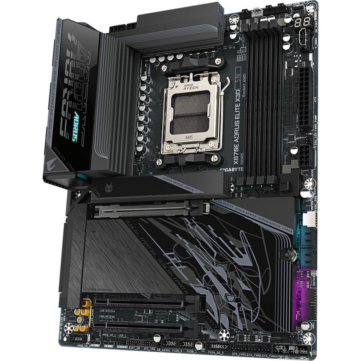 Gigabyte AORUS Elite X870E X3D Mainboard