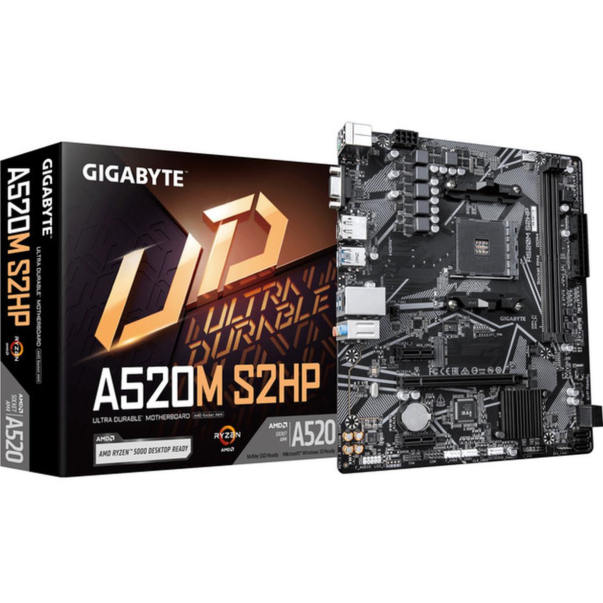 Gigabyte A520M S2HP uATX AM4 Mainboard