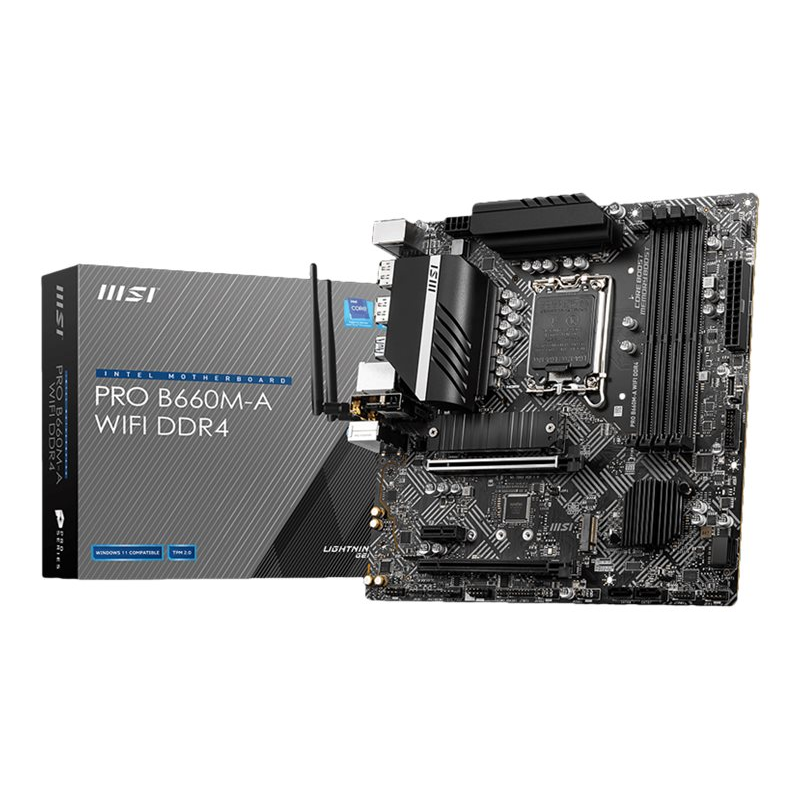MSI Pro B660M-A WiFi DDR4 Mainboard