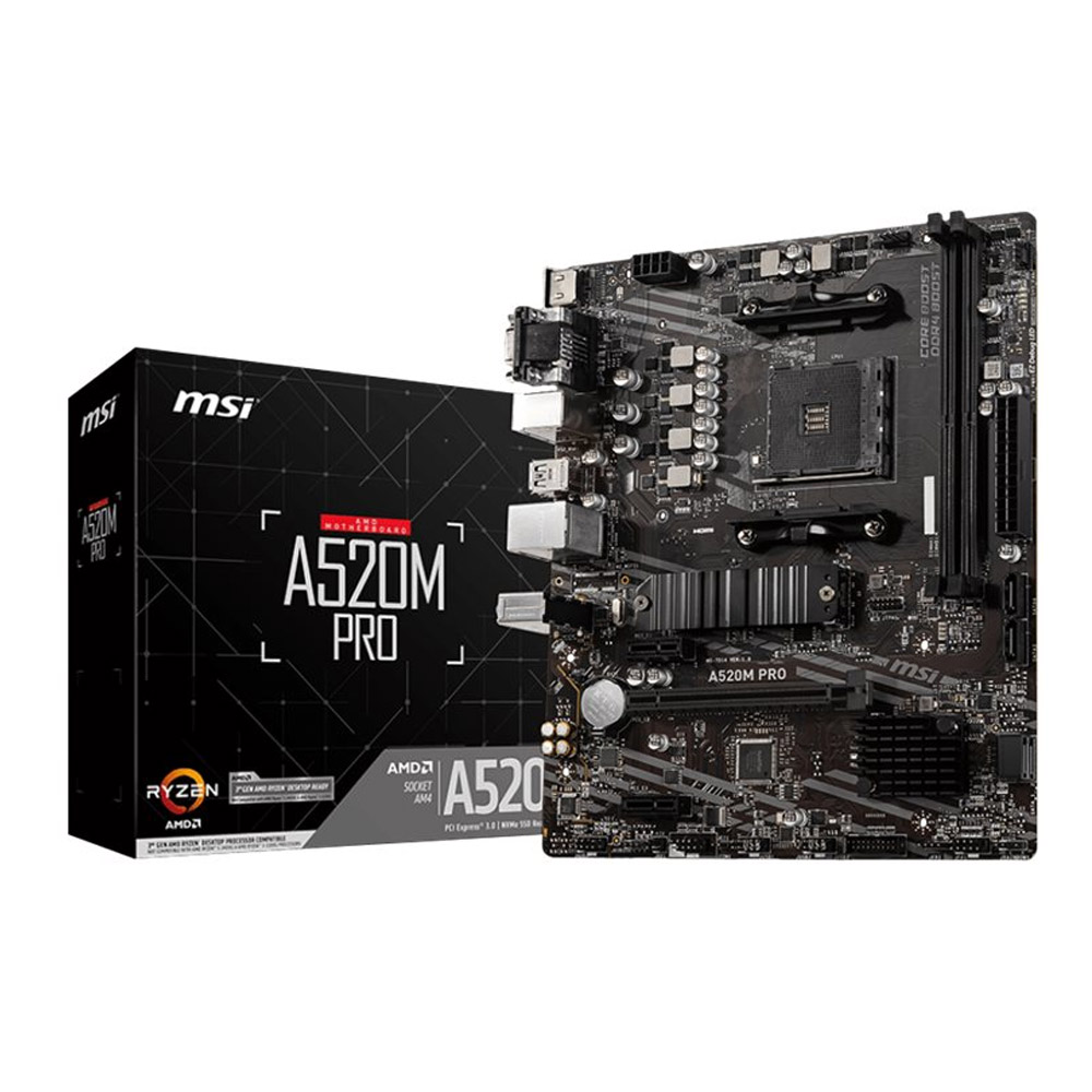 MSI A520M PRO Mainboard