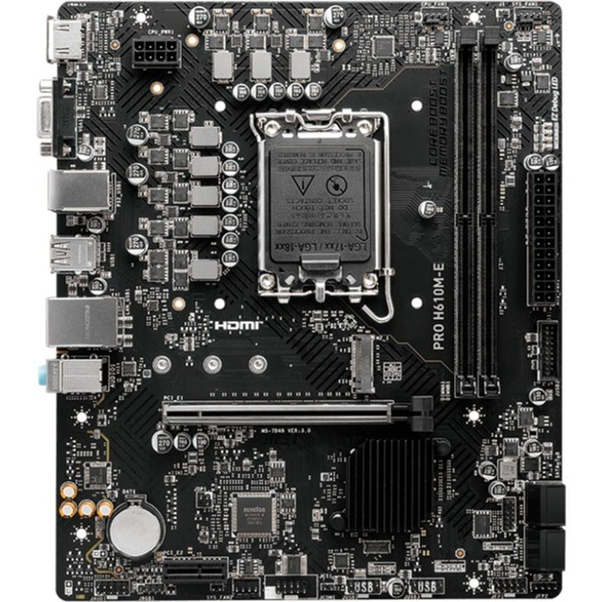 MSI PRO H610M-E Mainboard
