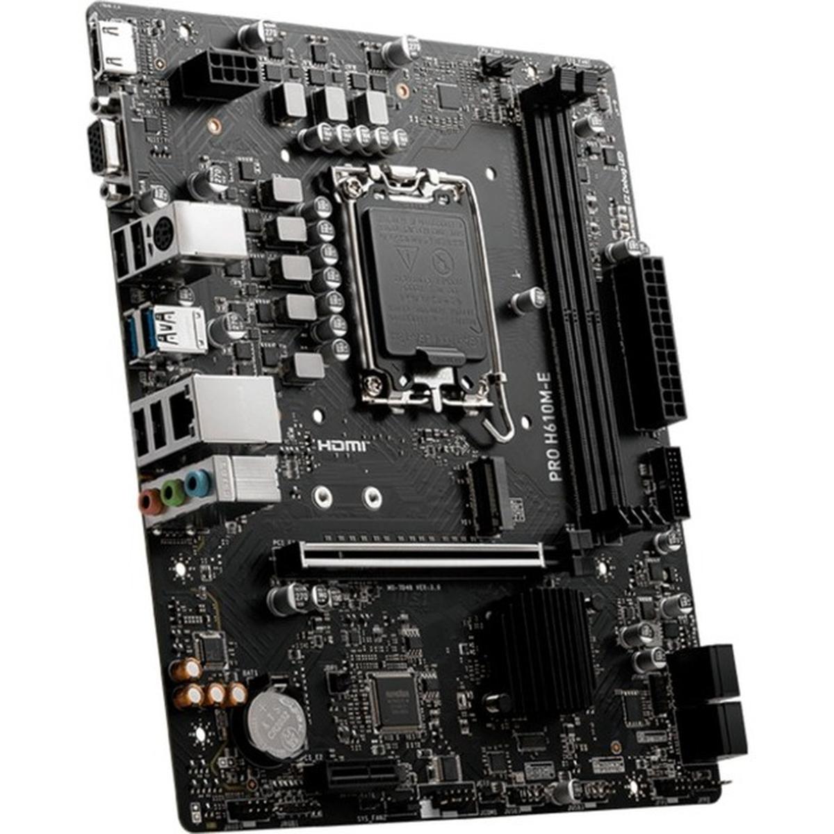 MSI PRO H610M-E Mainboard