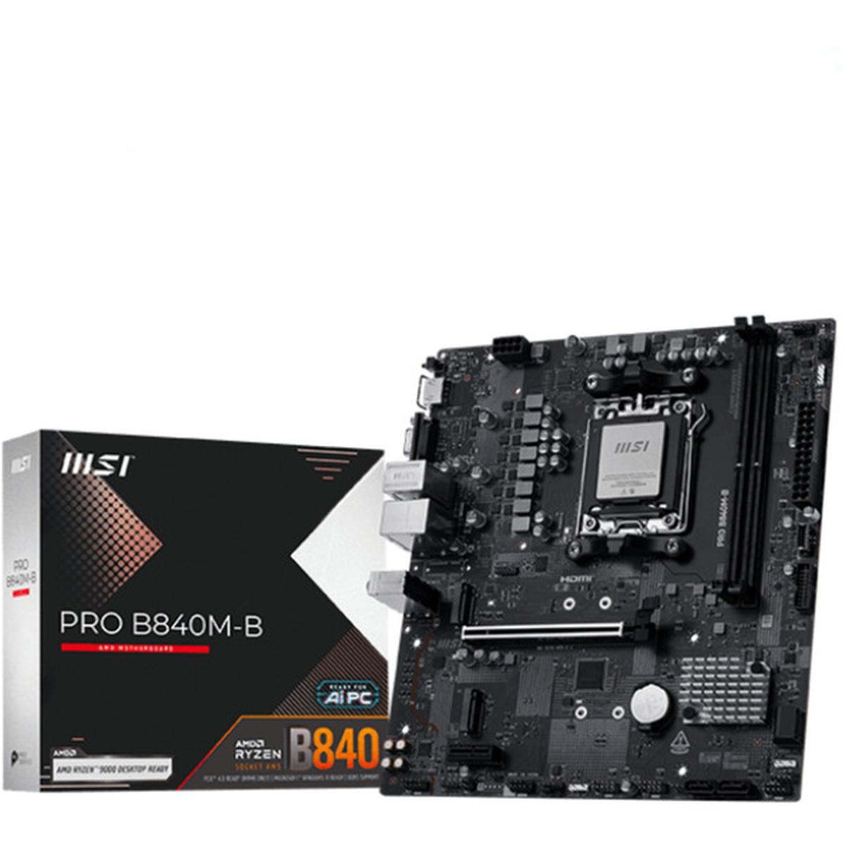 MSI PRO B840M-B Mainboard AMD AM5
