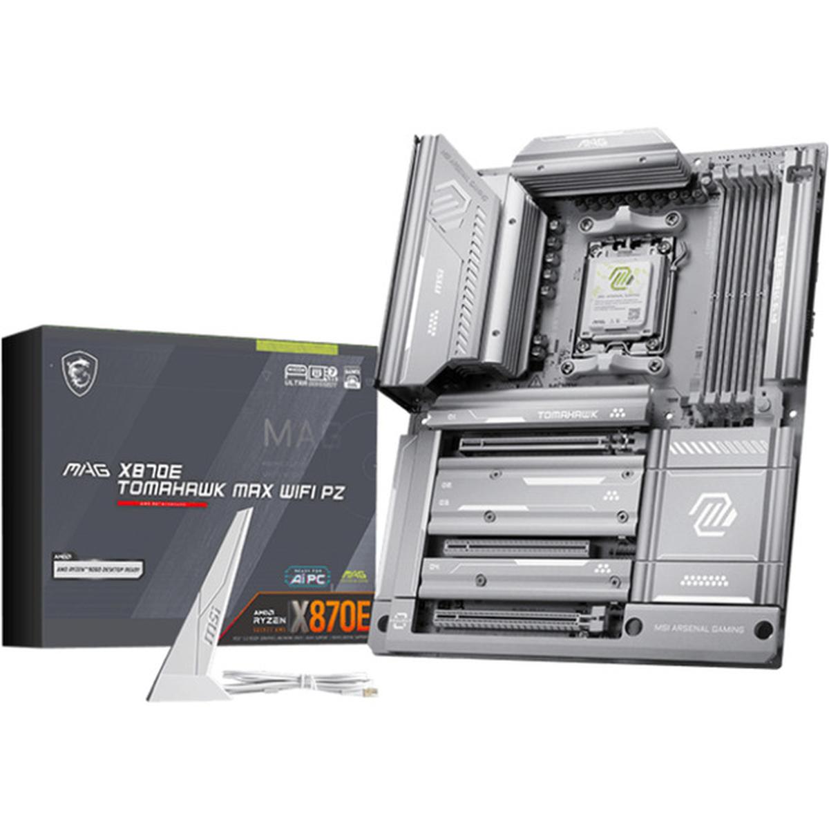 MSI MAG X870E Tomahawk MAX WiFi PZ Mainboard AM5