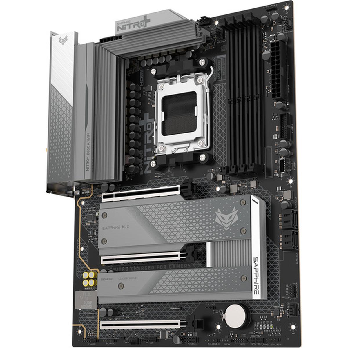 Sapphire Nitro+ B850A WIFI7 52123-03-40G AM5 ATX Mainboard