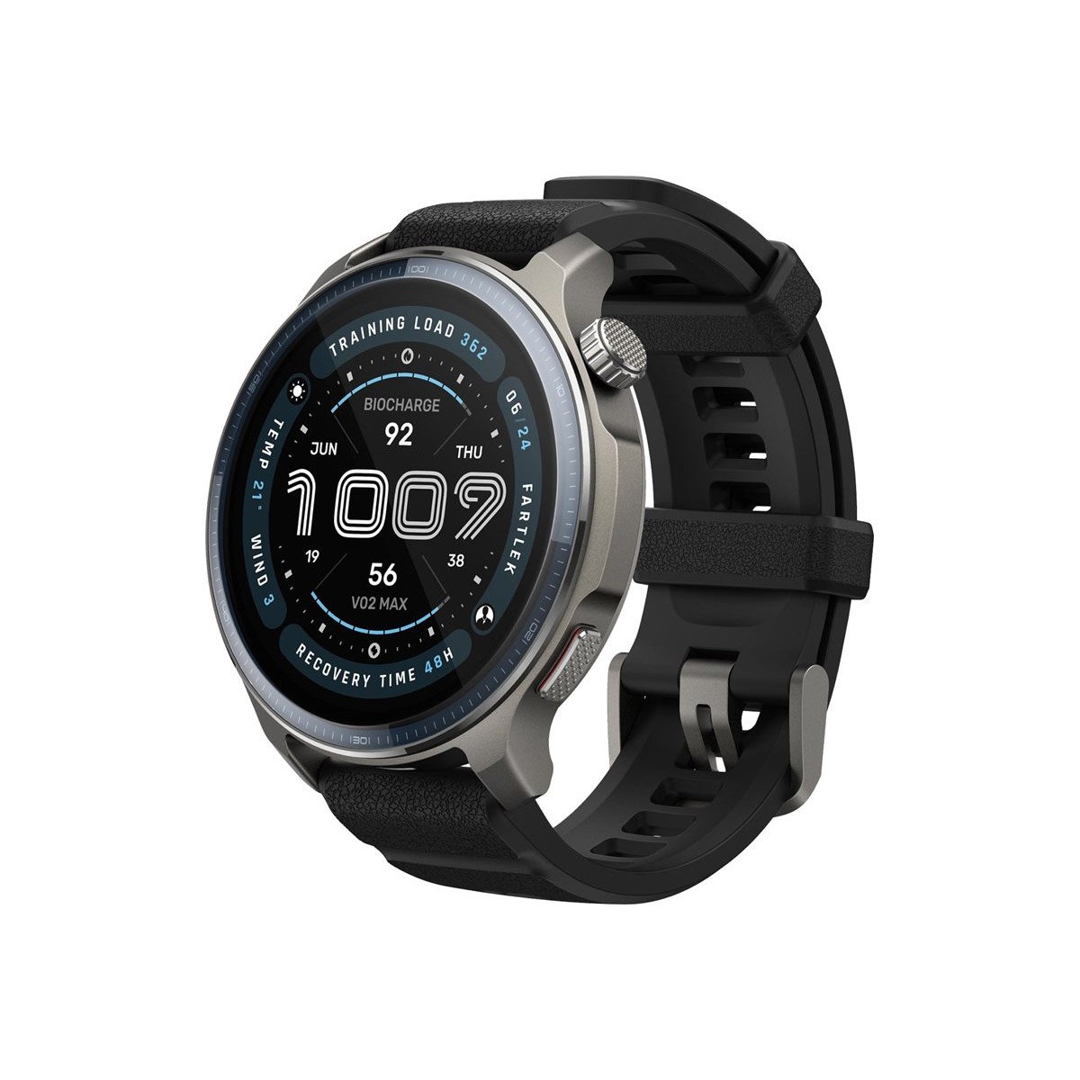 Amazfit Balance 2 Smartwatch schwarz