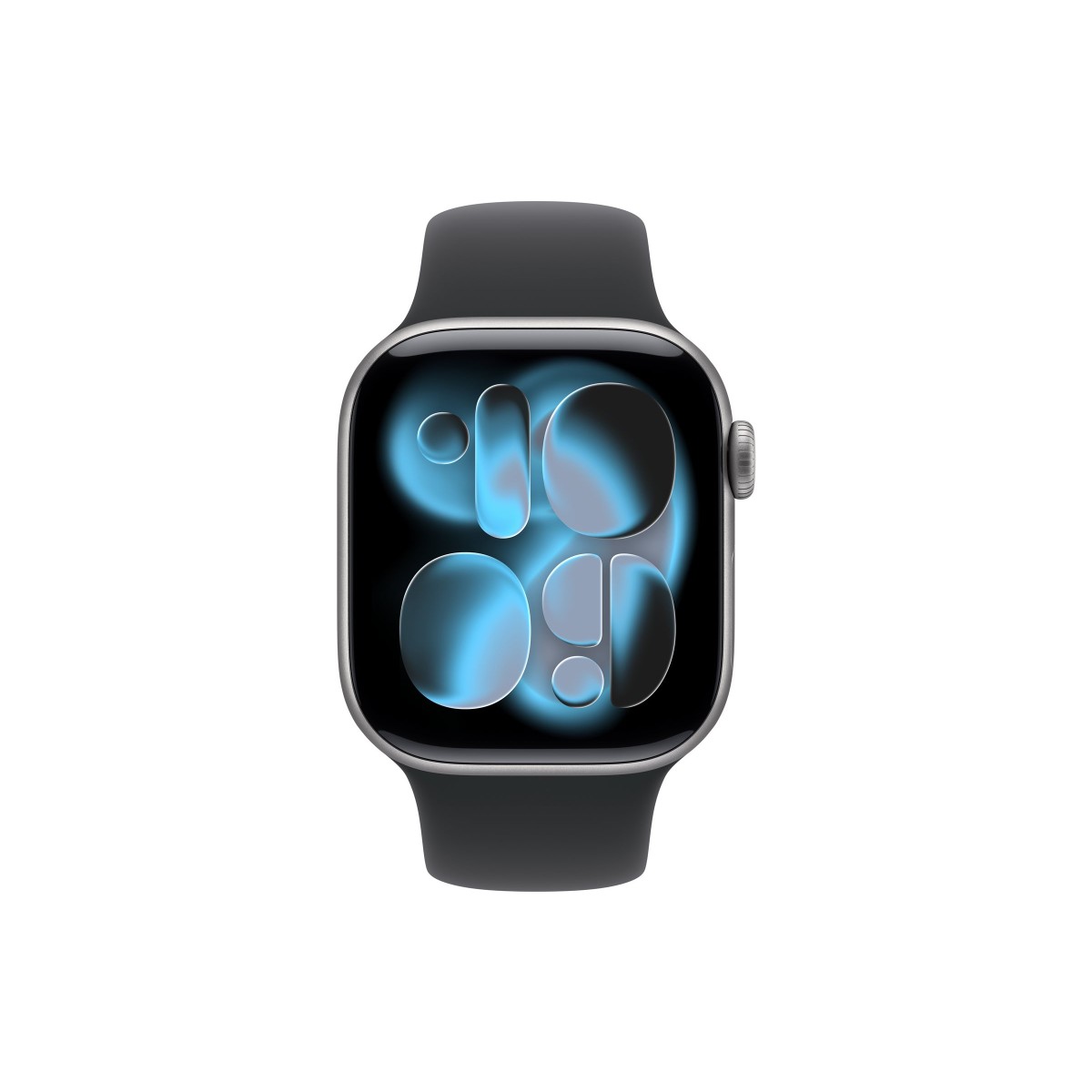 Apple Watch Series 11 42mm GPS + Cellular Smartwatch space grau/schwarz S/M