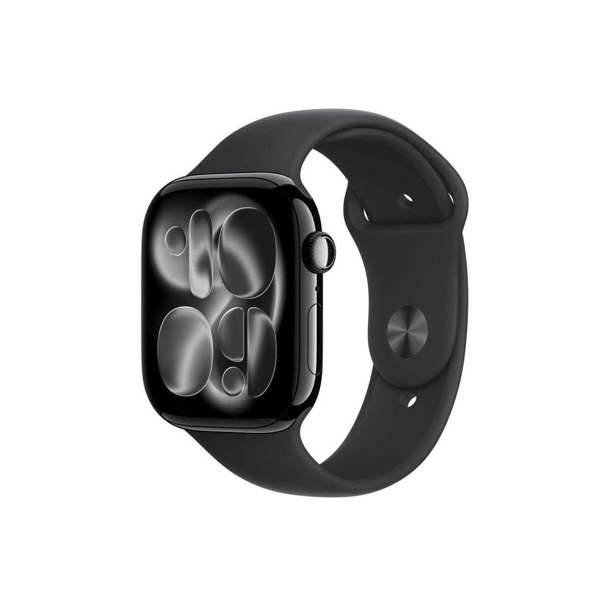 Apple Watch Series 11 46mm GPS + Cellular Smartwatch diamantschwarz/schwarz S/M