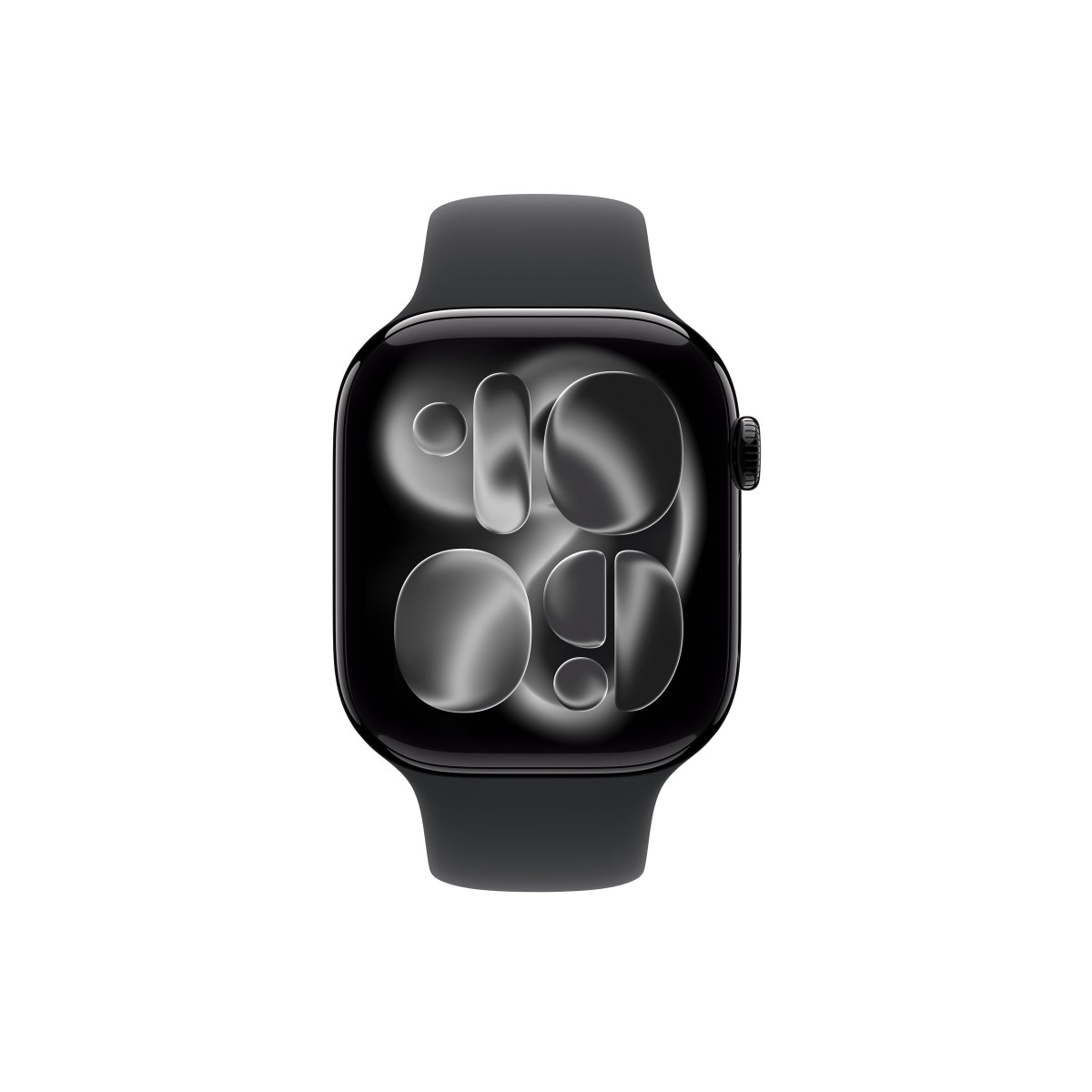 Apple Watch Series 11 46mm GPS + Cellular Smartwatch diamantschwarz/schwarz S/M