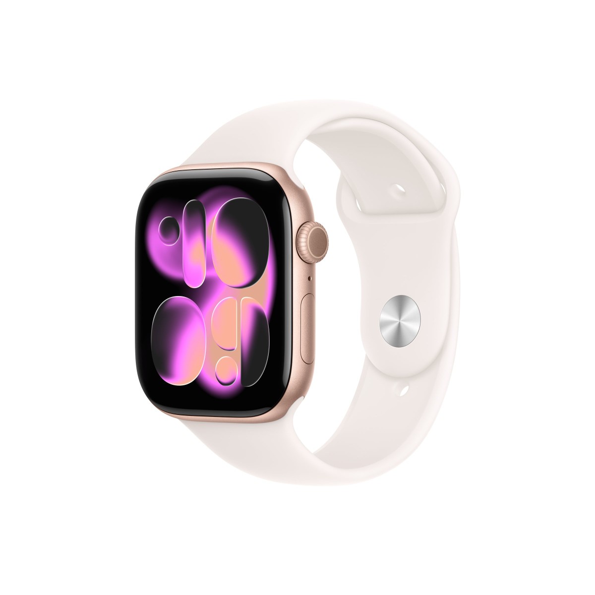 Apple Watch Series 11 46mm GPS Smartwatch roségold/blassrosa S/M